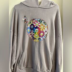 Takashi Murakami x Pangaia Flowerball Hoodie